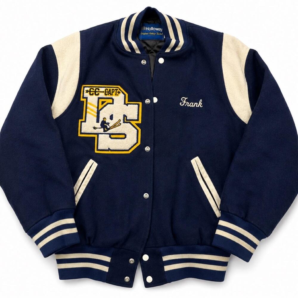 Vintage Holloway Dover Sherborn Varsity Letter Jacket